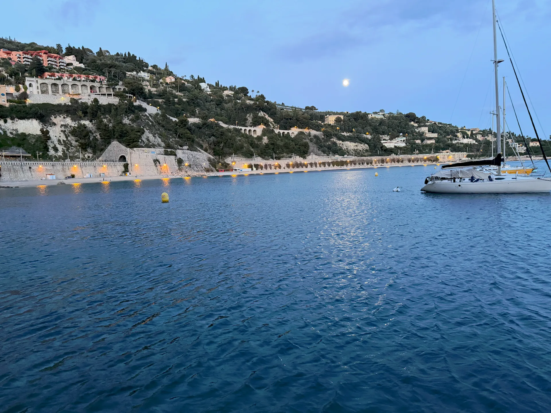 Coastal view of Nice