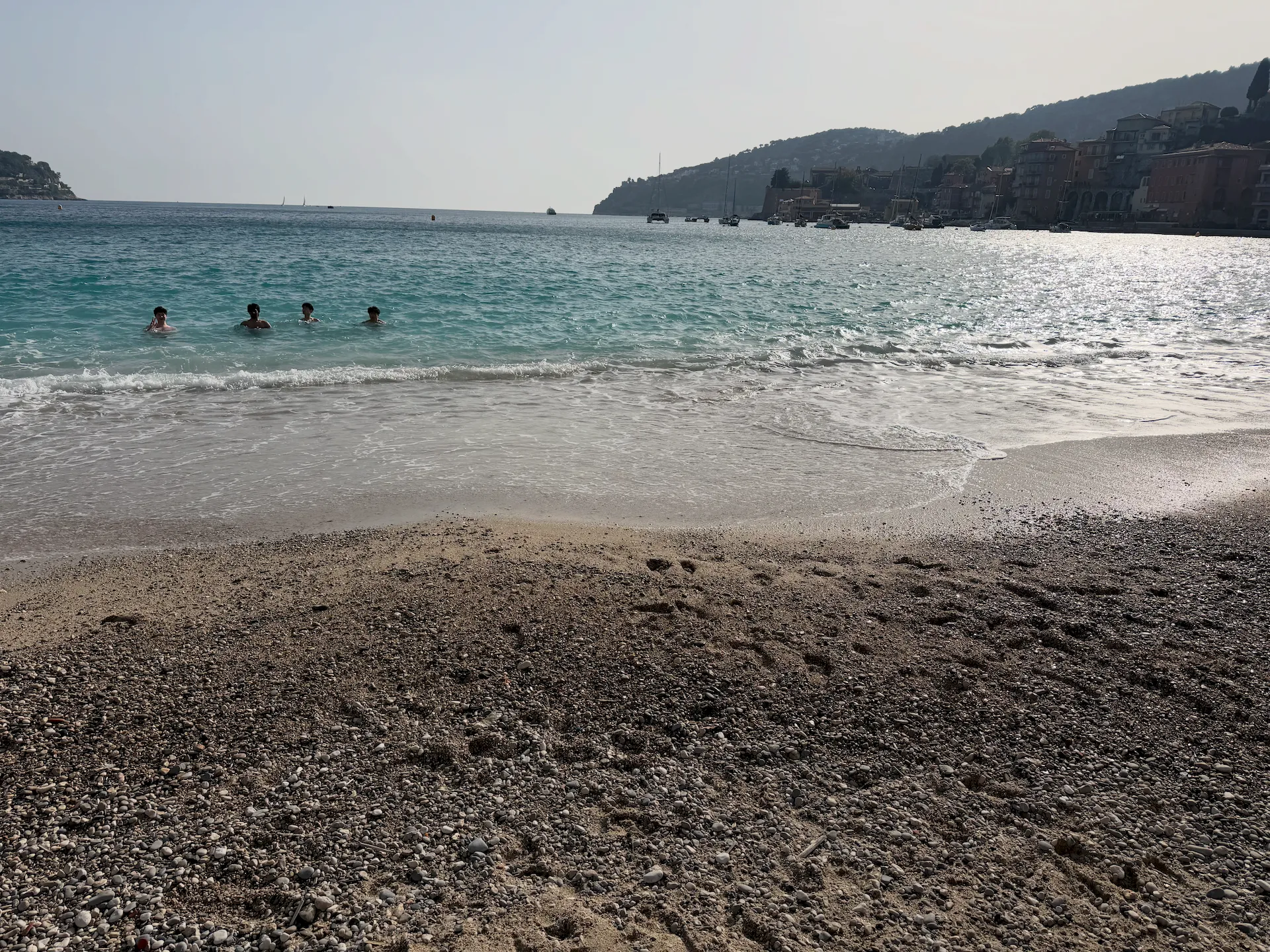 A beach in Nice